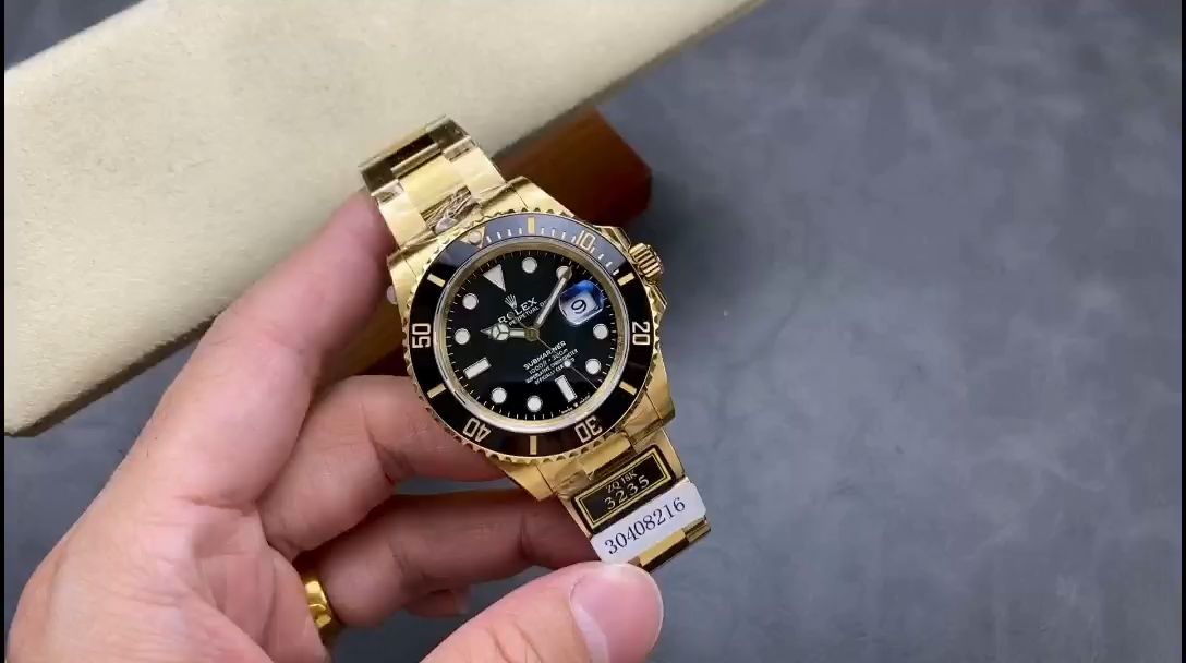 Rolex Submariner 126618LN Yellow Gold Black Dial 41mm Mens Replica Watch