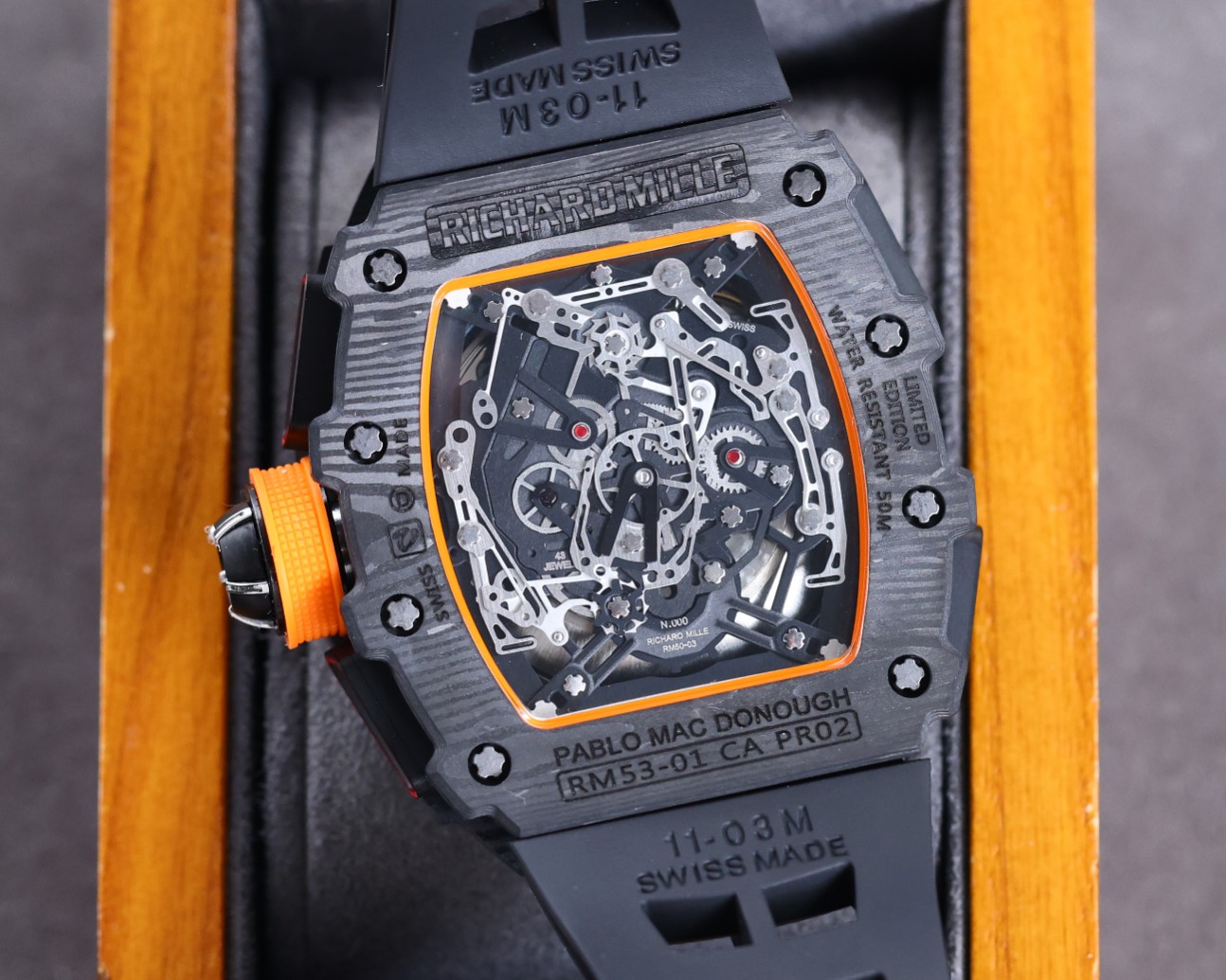 Richard Mille RM 50-03 McLaren F1 Tourbillon Split-Seconds Chronograph