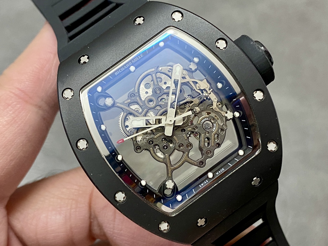 Richard Miller RM 055 RMUL2 NTPT Carbon Fiber White Mark