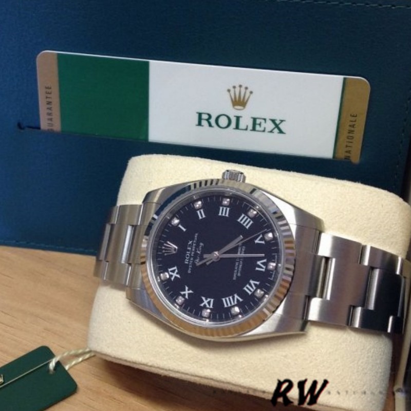 Rolex Oyster Perpetual Air-King 114234 Blue Dial 34mm Unisex Replica Watch