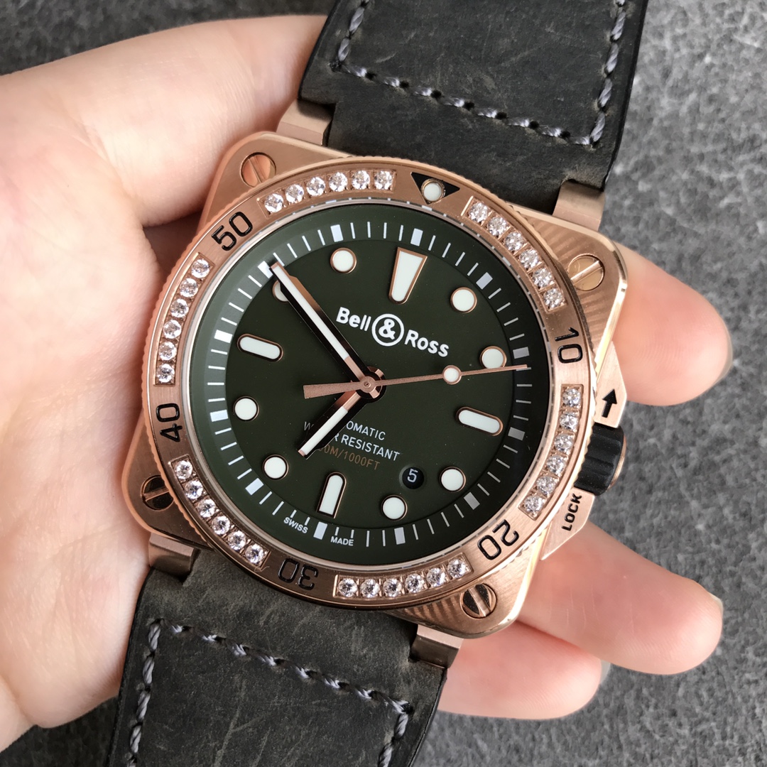 Bell Ross BR 03 92-D-BL-ST/SRB