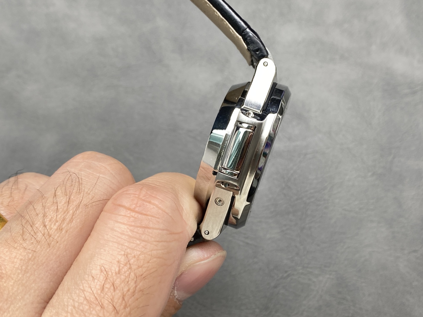 Patek Philippe Nautilus Chronograph Stainless Steel Blue Dial 5980 1A 001