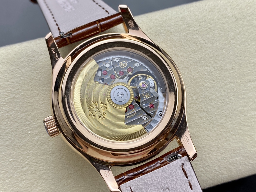 Replica Patek Philippe Complications Rose Gold 5205R 001 40mm Mens Watch