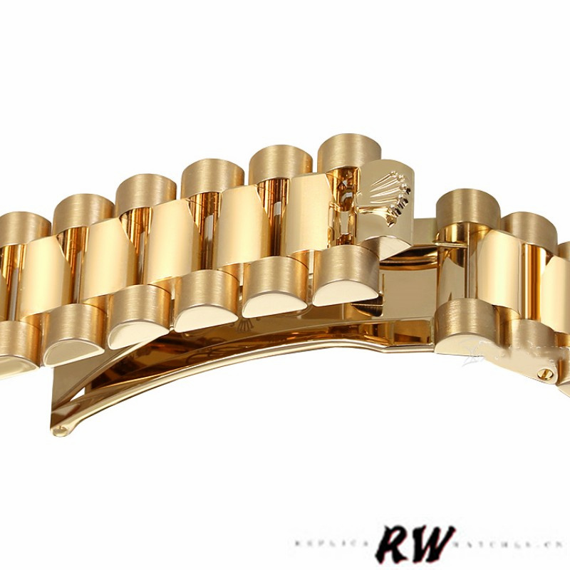 Rolex Day-Date 118208 Bulls Eye Diamonds Dial 36mm Unisex Replica Watch