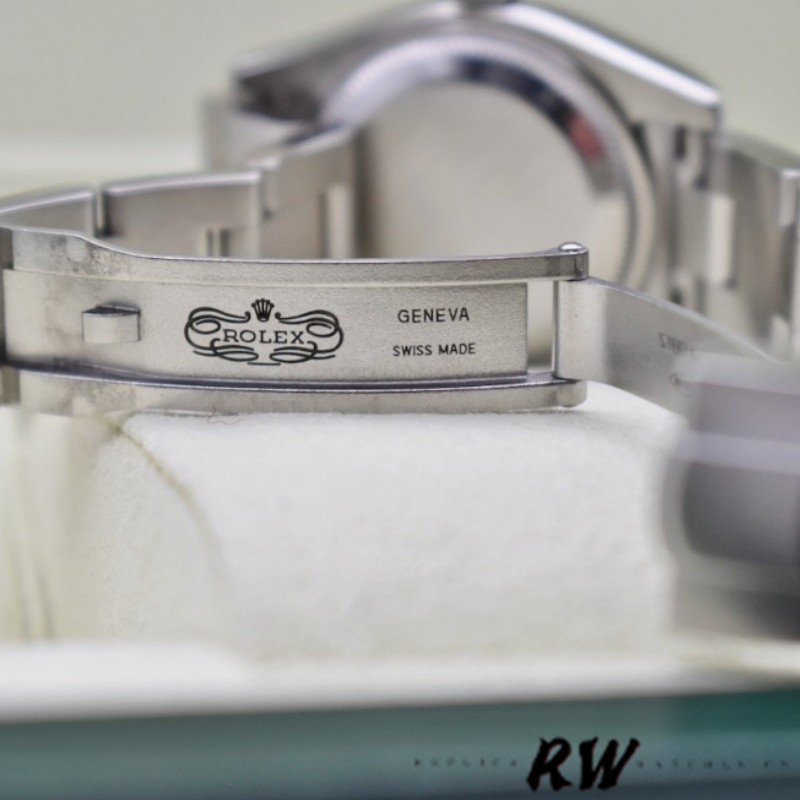 Rolex Oyster Perpetual 176234 Silver Dial Blue Baton 26MM Lady Replica Watch