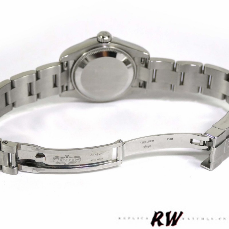 Rolex Oyster Perpetual 176200 Olive Green Dial Oyster Bracelet 26mm Lady Replica Watch