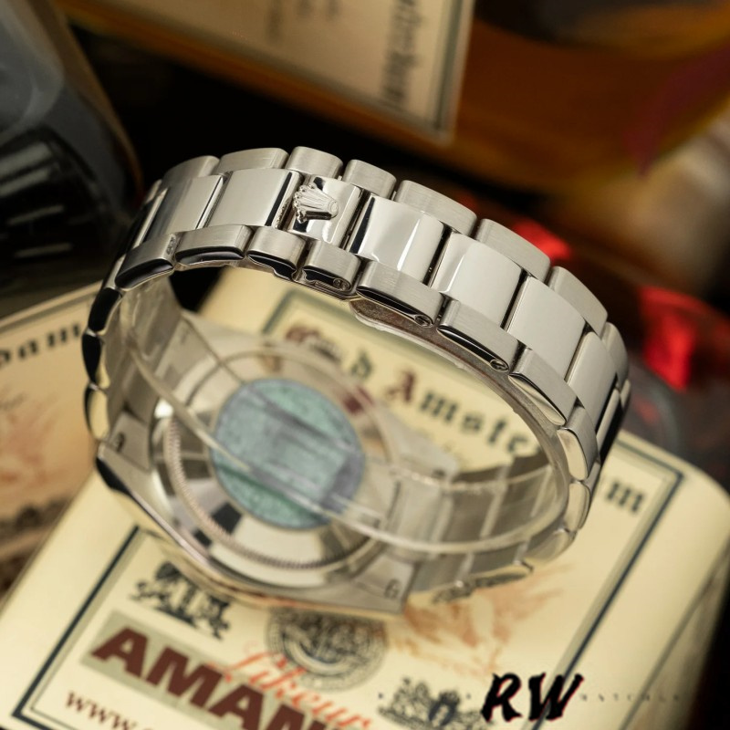 Rolex Day-Date 118209 Jubilee Chocolate Brown Diamonds Dial 36mm Unisex Replica Watch