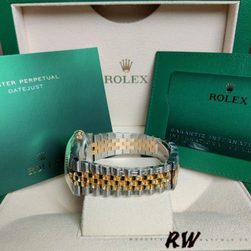 Rolex Datejust Two-Tone Steel Yellow Gold Fluted Bezel m126233 0035 36mm Unisex Replica Watch