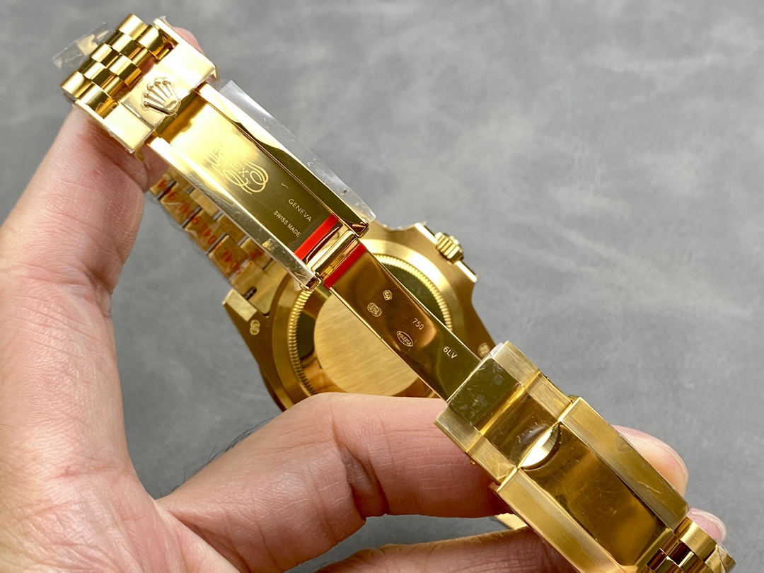 Rolex GMT Master II 40mm m126718grnr 0001 Oyster Bracelet Black Dial Mens Replica Watch