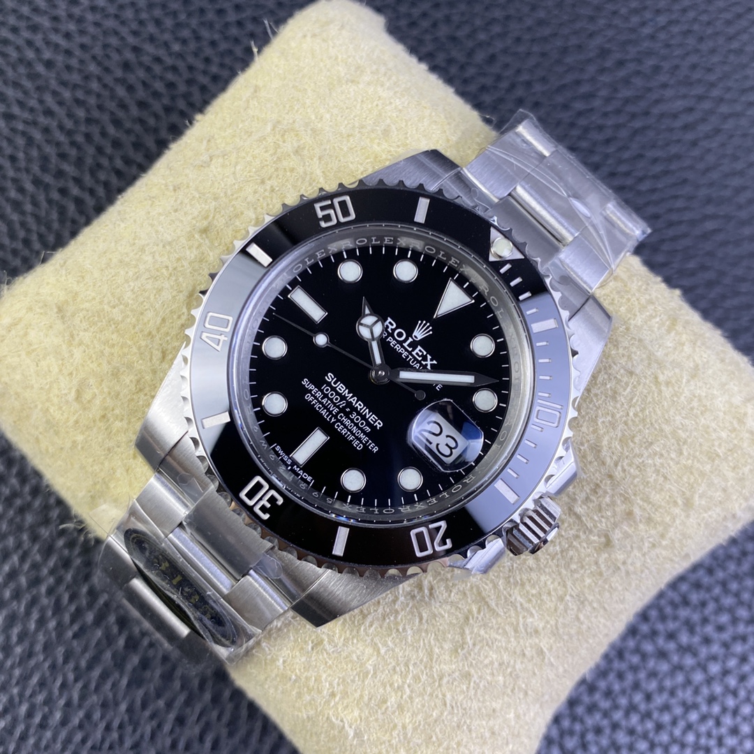 Rolex Submariner Date 116610LN Stainless Steel Oyster 41MM Black Dial Mens Replica Watch