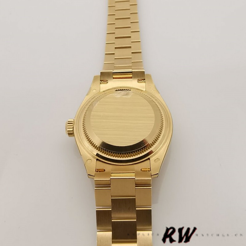 Rolex Datejust 279178 Champagne Fluted Bezel 28mm Lady Replica Watch