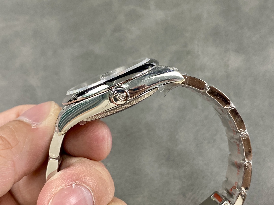 Rolex Datejust 126200 Stainless Steel Grey Wimbledon dial 36MM Unisex Replica Watch