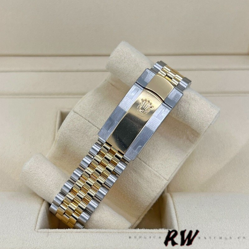 Rolex Datejust 126233 Golden Palm Motif Dial Fluted Bezel 36MM Unisex Replica Watch