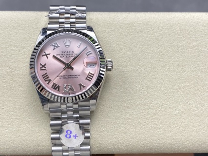 Rolex Datejust 31 Pink Dial Diamond VI 278274 0024 Women's Watch