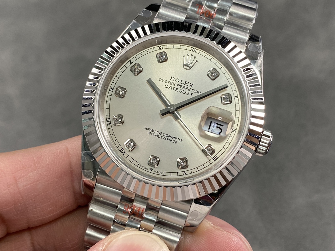 Rolex Datejust 31 and 41mm Oystersteel Silver Dial m278274 0030