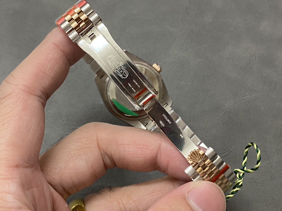 Rolex Datejust 28 Rose Dial Purple Gold m279381rbr 0015 Lady Watch