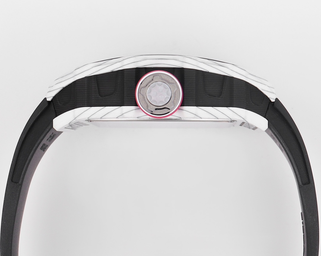 Richard Mille RM 38 02 Bubba Watson Tourbillon White Case Rubber & Fabric Strap
