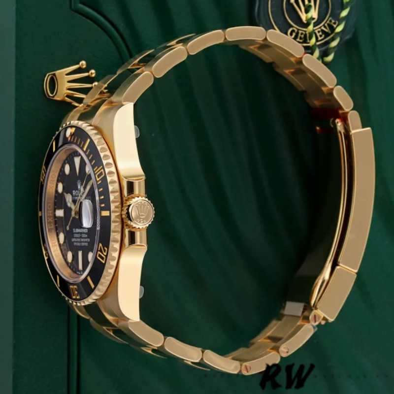 Rolex Submariner 126618LN Yellow Gold Black Dial 41mm Mens Replica Watch