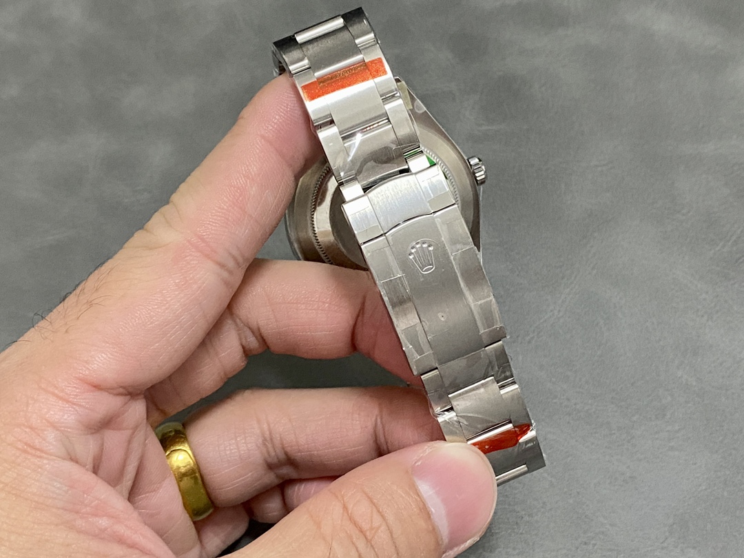 Rolex Oyster Perpetual Air-King 114200 Grape Red Index Dial 34mm Unisex Replica watch