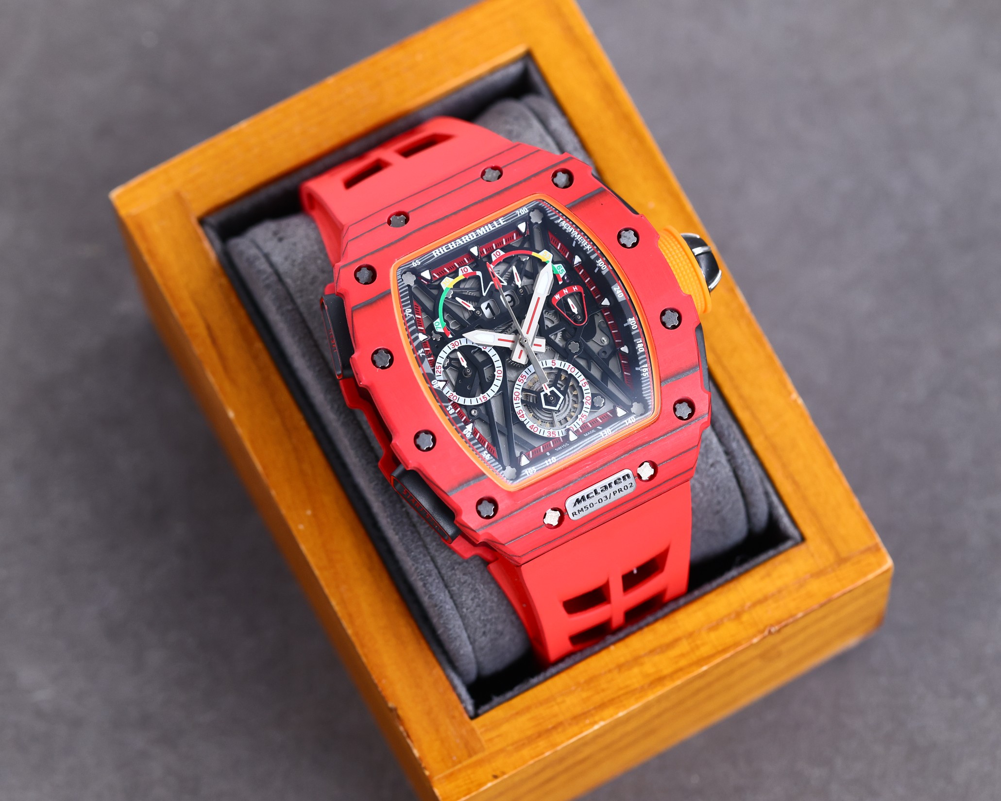 Richard Mille RM 50-04 Tourbillon Split-Seconds Chronograph Kimi Raikkonen Red