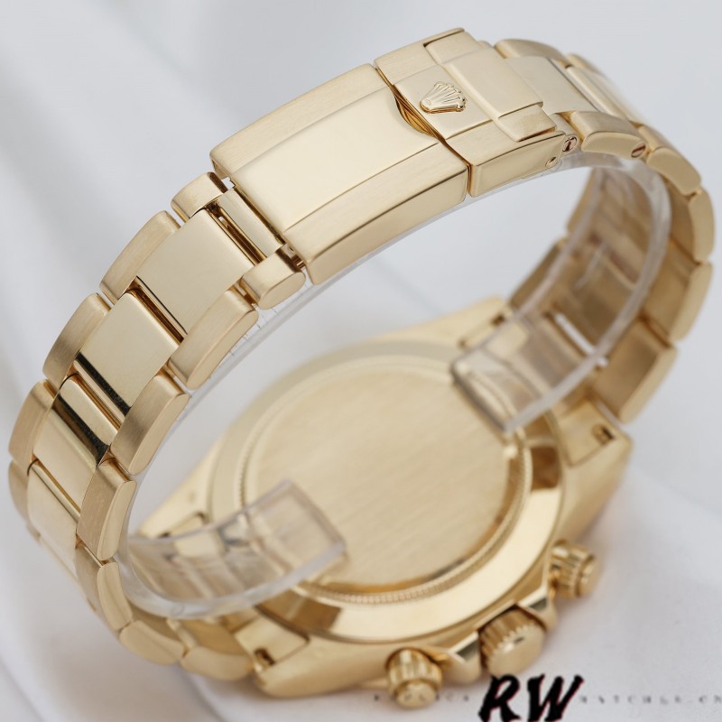 Rolex Cosmograph Daytona 116528 Champagne Diamond Dial 40mm Mens Replica Watch