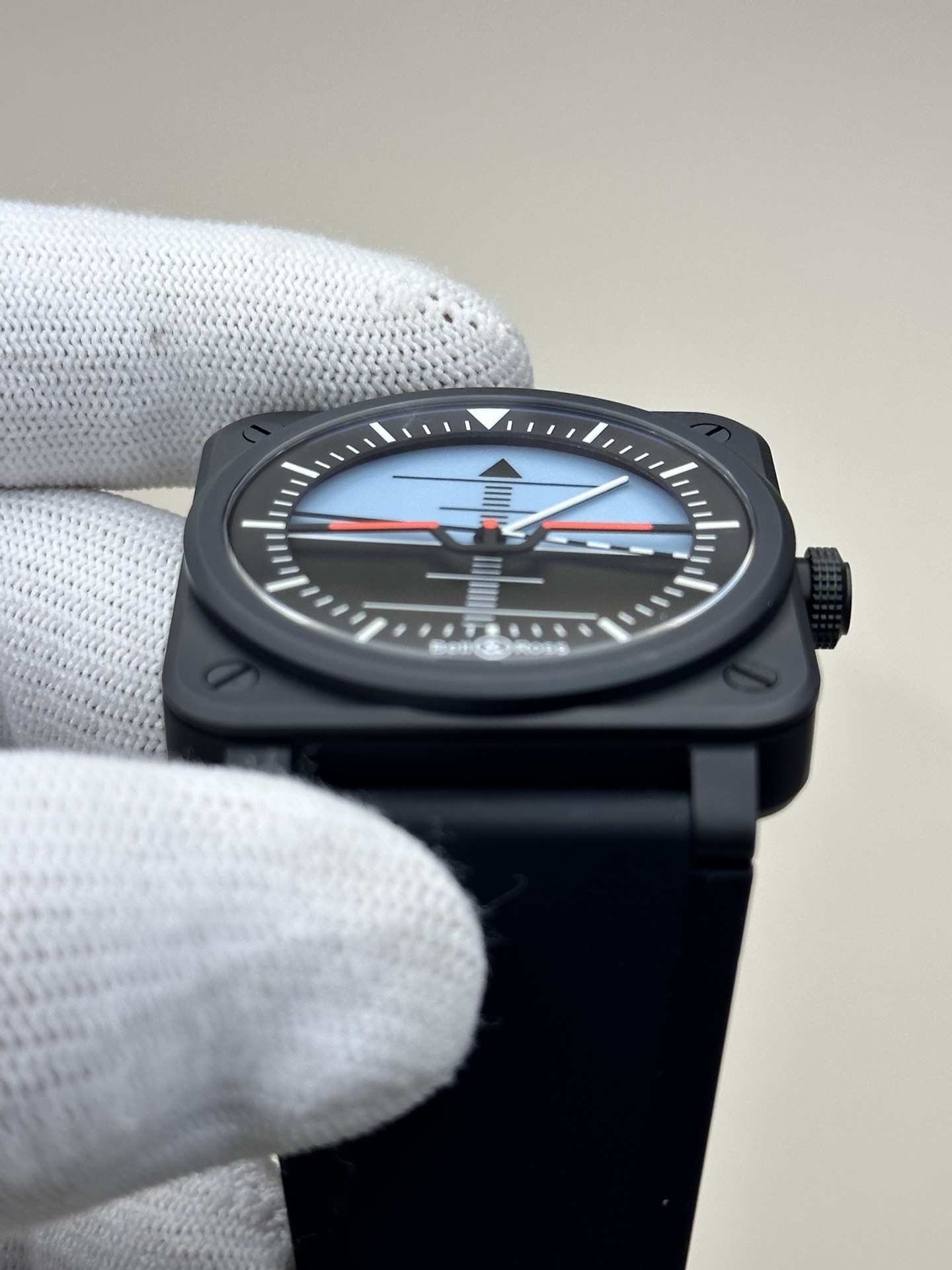 Bell & Ross BR-03 Horizon Limited Edition BR03A-HRZ-CE/SRB 41mm Automatic Mens Watch