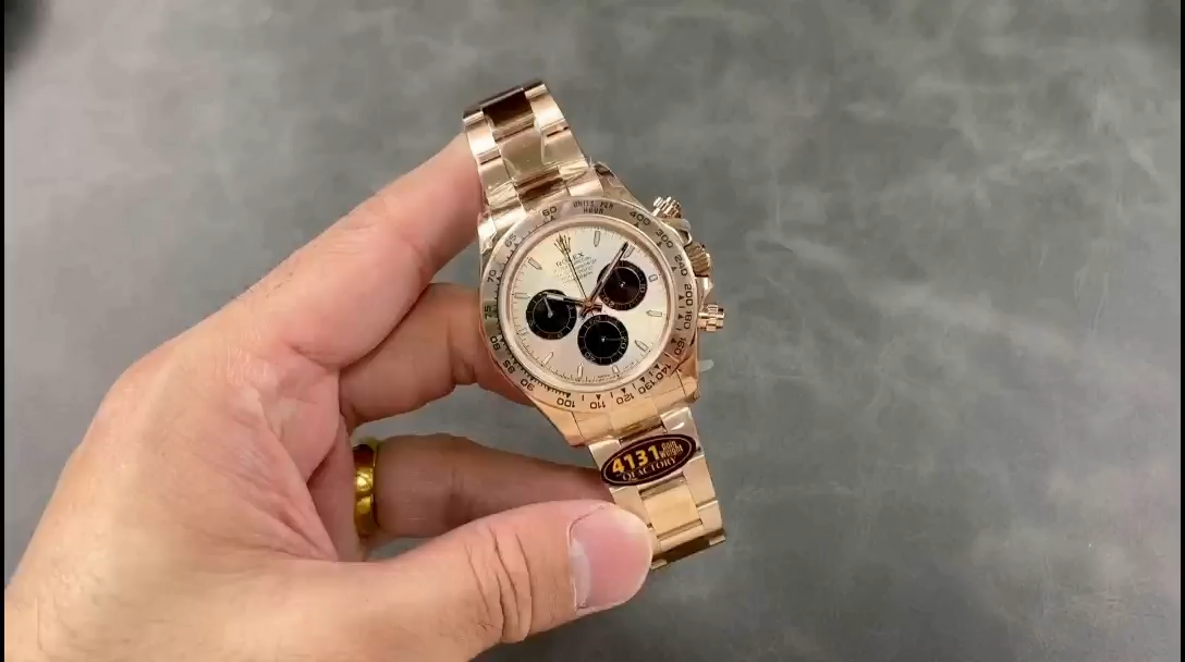Rolex Cosmograph Daytona 126505 0003 Oyster Bracelet Rose Champagne Dial 40mm Mens Replica Watch