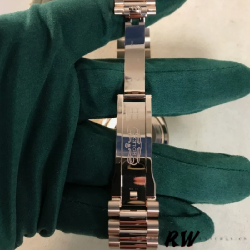 Rolex Day-Date 128345RBR Slate Dial Everose Gold 36MM Unisex Replica Watch