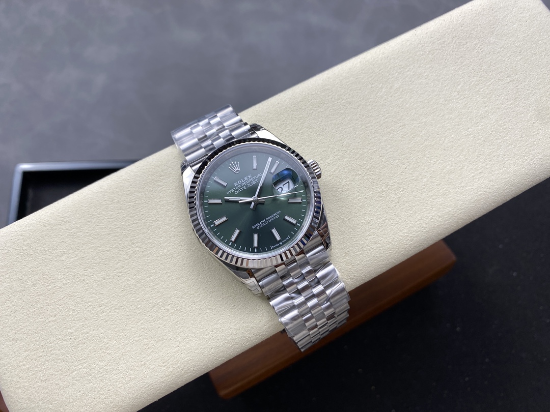Rolex Datejust 126234 Stainless Steel Mint Green Dial 36MM Unisex Replica Watch