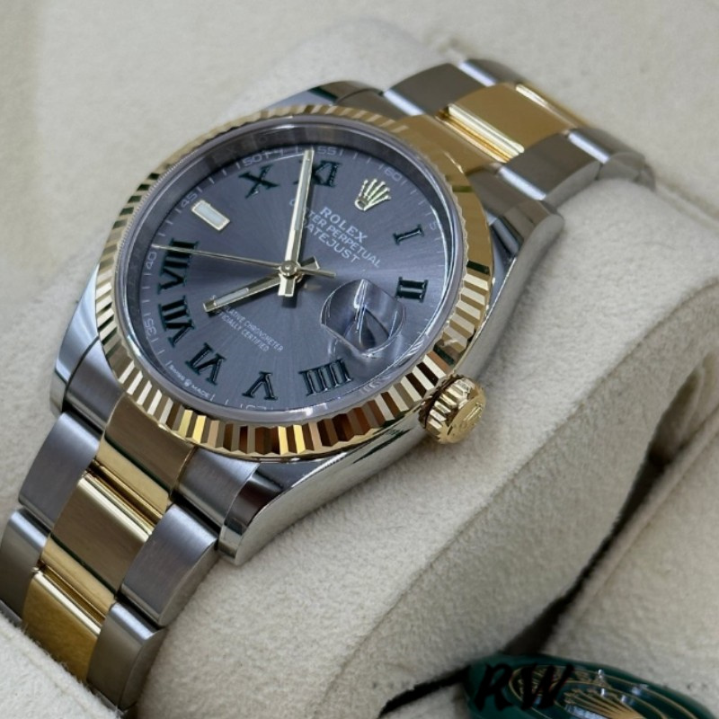 Rolex Datejust 126233 0036 Slate Grey Dial 36MM Unisex Replica Watch