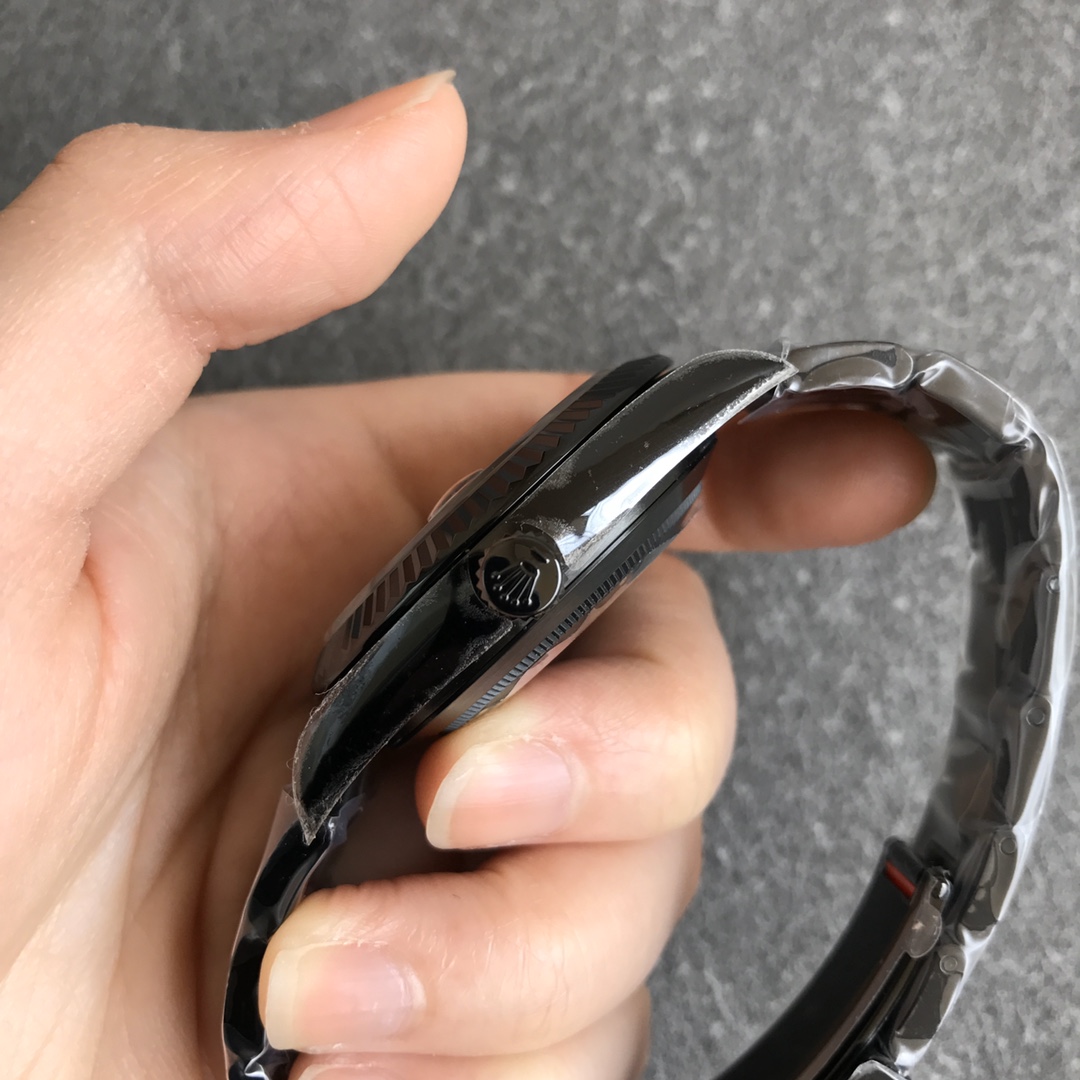 Rolex Sky Dweller PVD Coated Case DIW Limited Edition Black Dial 42MM Men's Watch