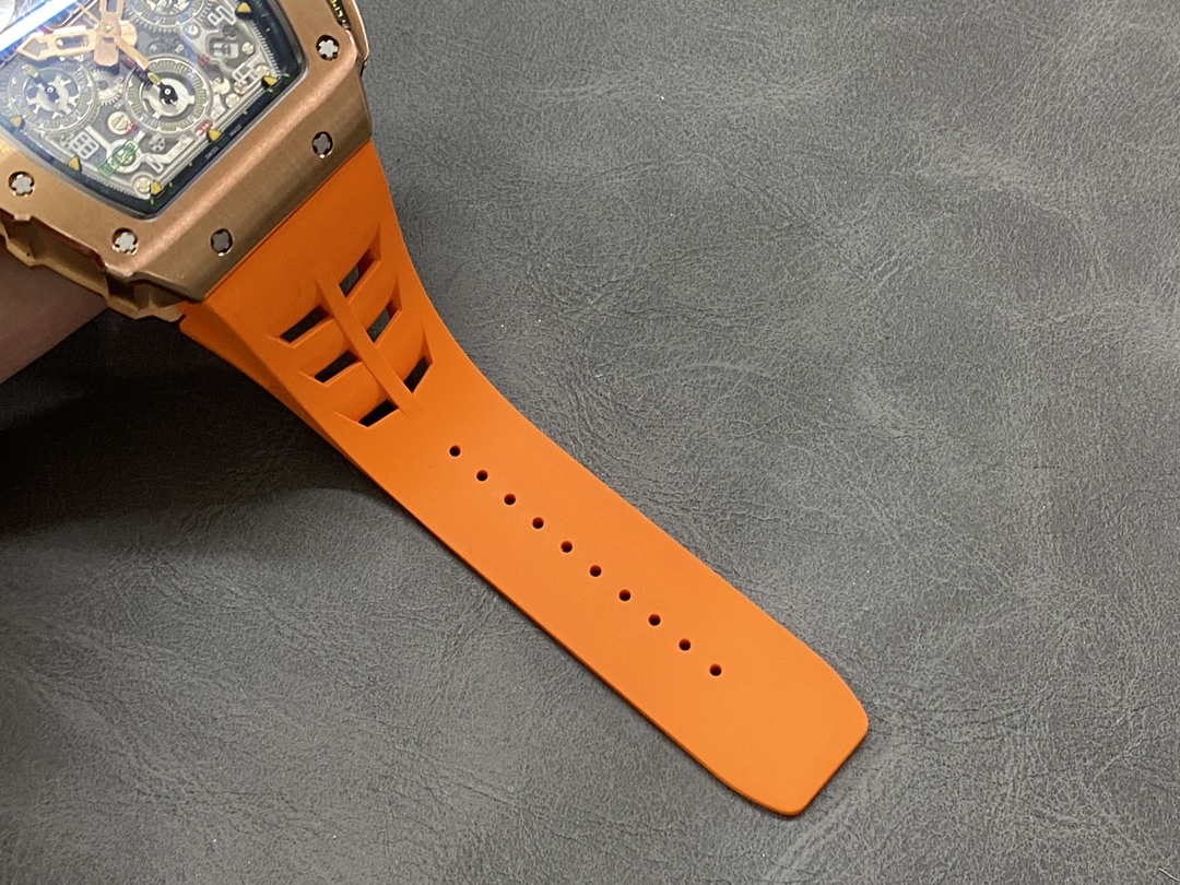 Richard Mille RM11-03 Orange Rubber Automatic Flyback Chronograph
