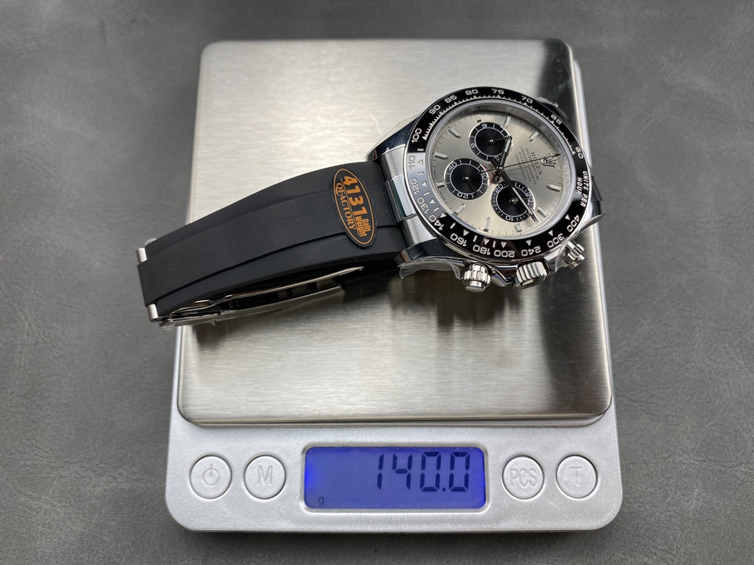 Rolex Daytona 116519 White Gold Grey Dial 40mm Mens Replica Watch