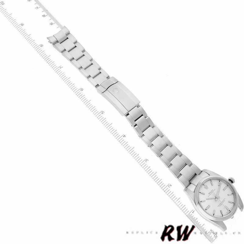 Rolex Oyster Perpetual Air-King 114200 White Index Dial 34mm Unisex Replica watch