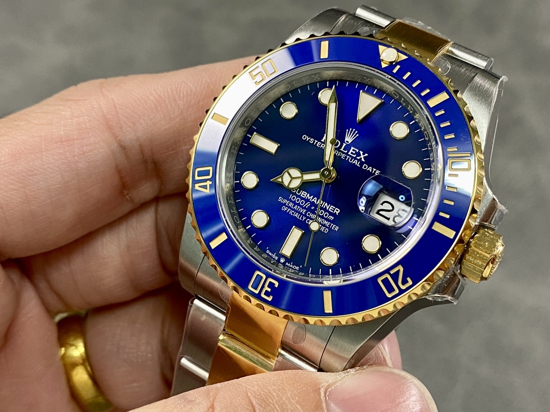 Rolex Submariner 126613LB Blue Dial Blue Bezel 41mm Mens Replica Watch