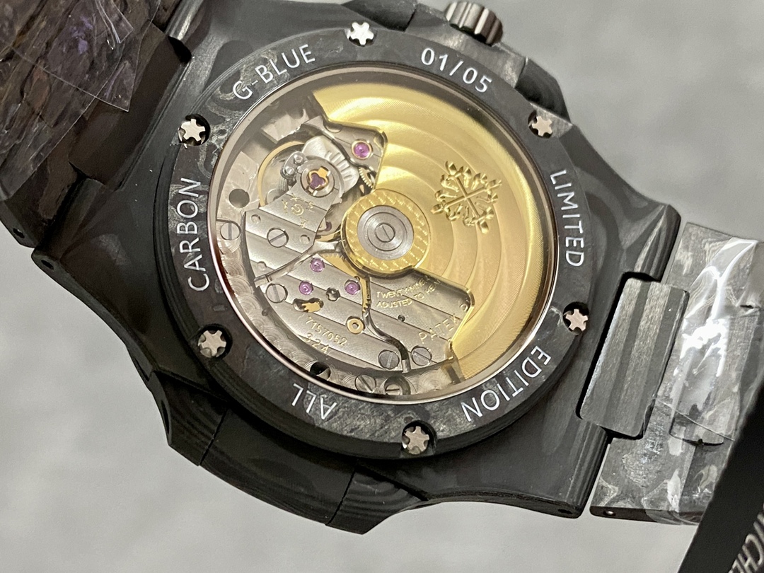 Patek Philippe Nautilus Carbon Fiber Case Blue Dial 5711 40MM Watch