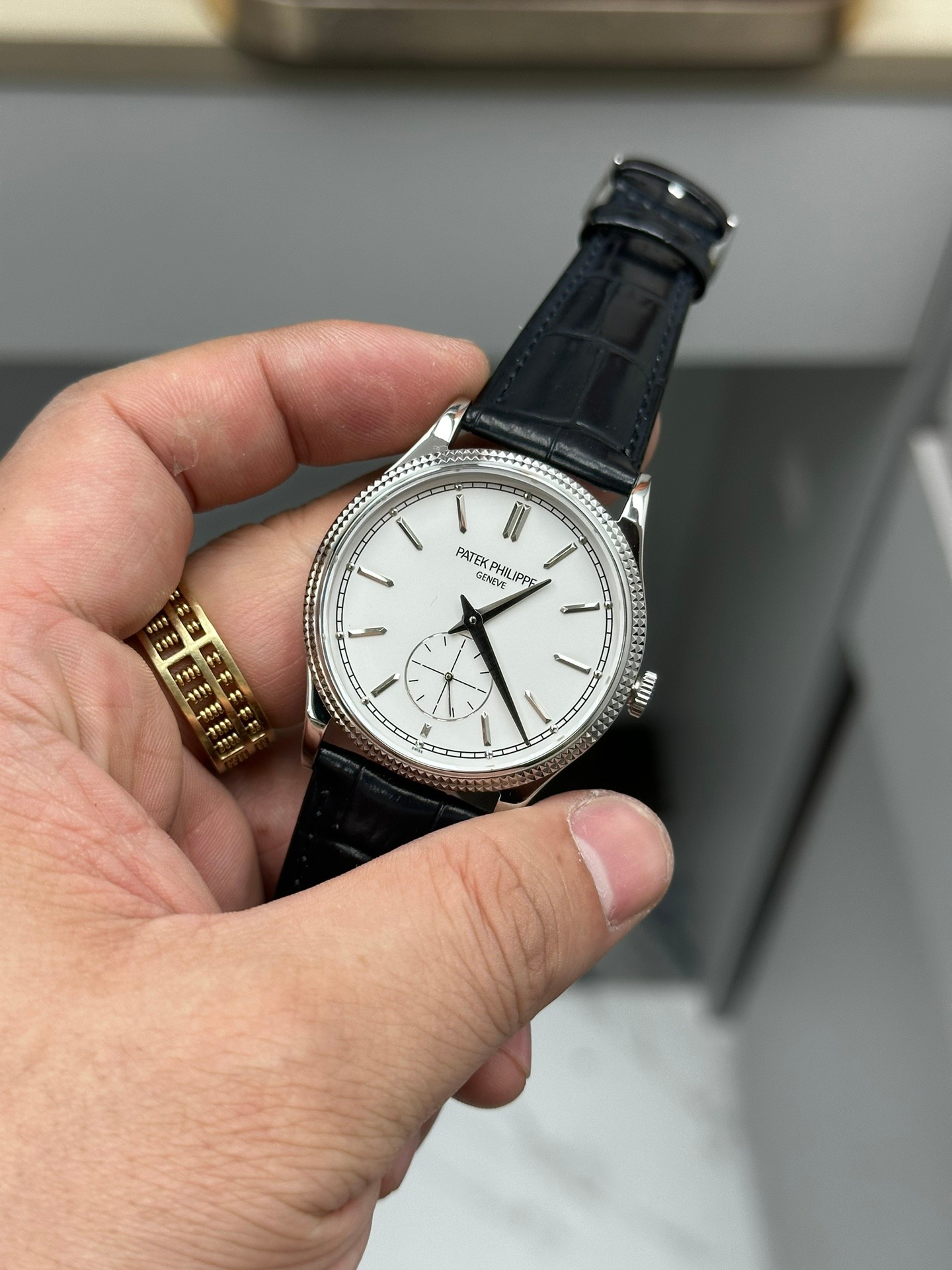 Patek Philippe Calatrava White Gold 6119G 001 Replica Watch