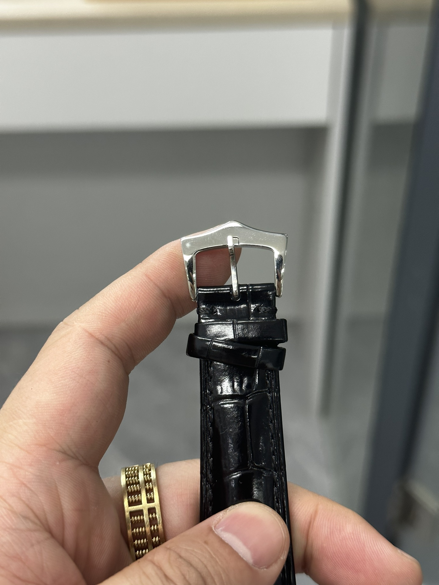 Patek Philippe Calatrava Silver Dial 18 kt White Gold 5196G 001