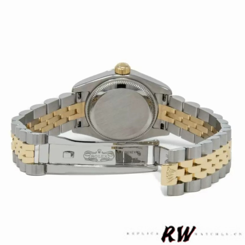 Rolex Datejust 179173 Blue Index Dial Fluted Bezel 26MM Lady Replica Watch