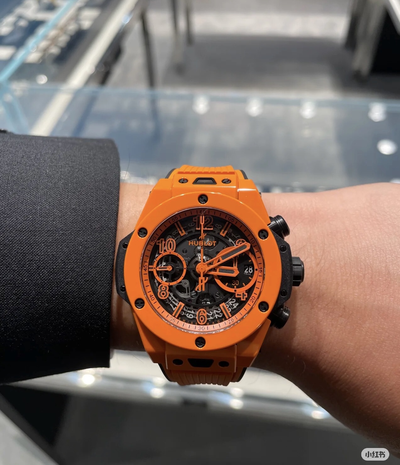 Hublot Big Bang Unico Orange Ceramic 42mm 441.CU.5910.RX
