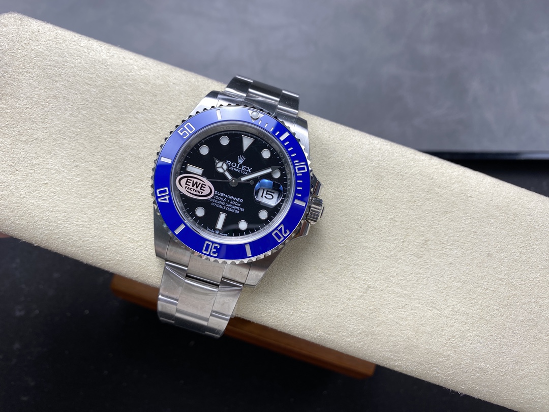 Rolex Submariner 126619LB 0003 Blue Ceramic Bezel Black Dial 41mm Mens Replica Watch