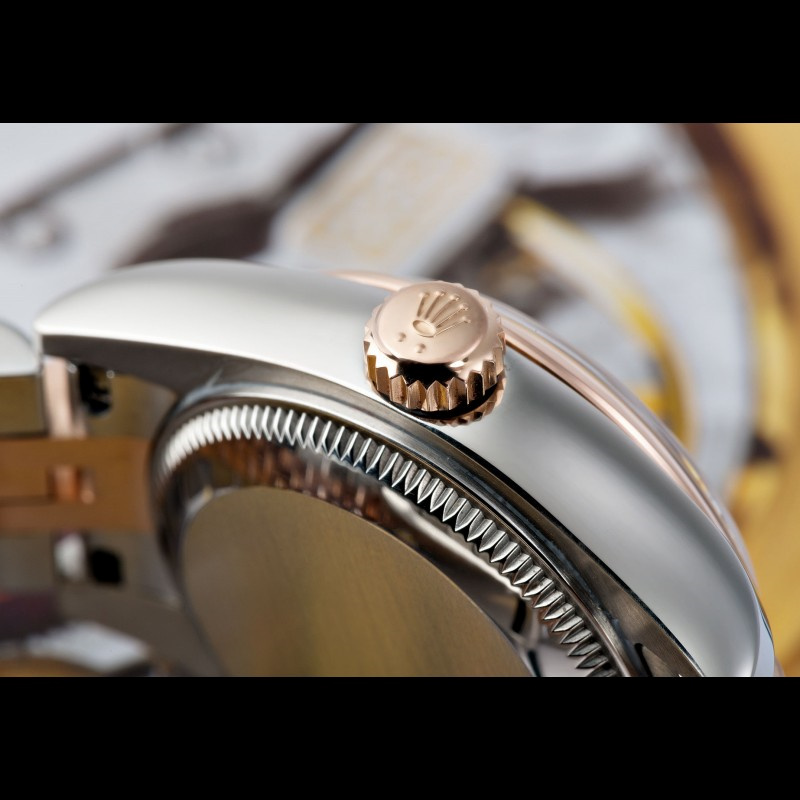 Rolex Datejust 179161 Stainless Steel and Everose Gold Steel Roman Dial 26MM Lady Replica Watch