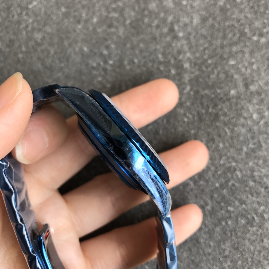 Rolex DiW Sky Dweller 326934 BLUE DLC 40MM Men's Watch