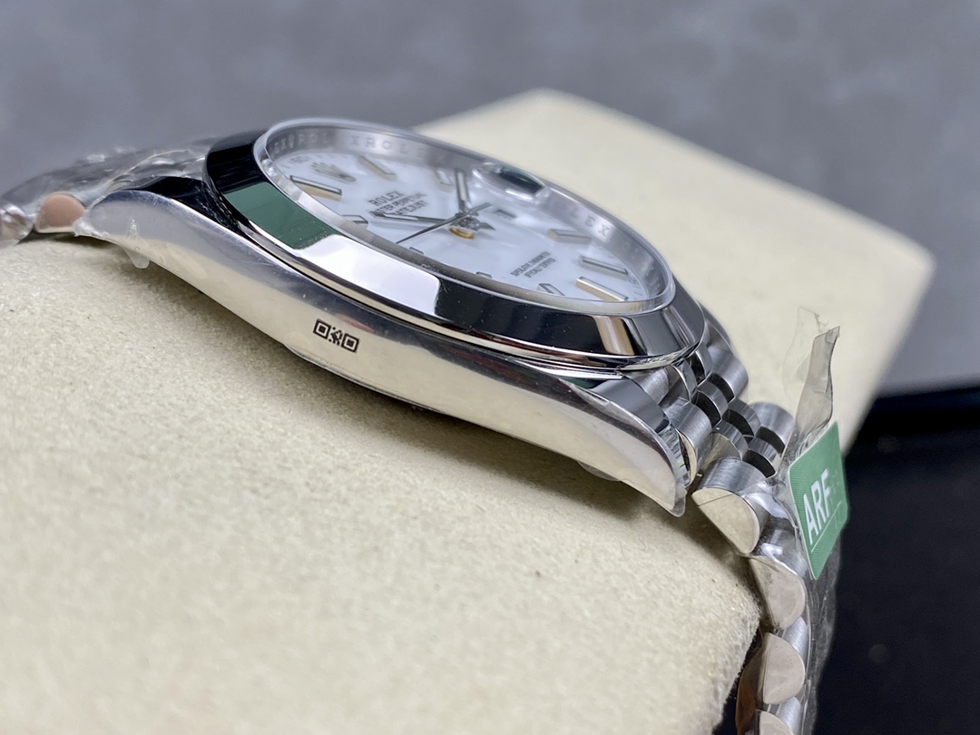 Rolex Datejust 41mm Stainless Steel 126300 0006 White Index Jubilee