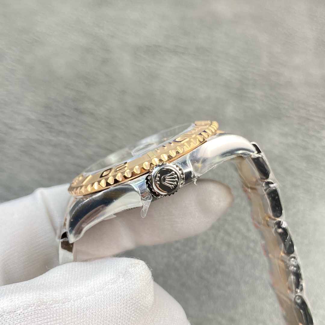 Rolex Yacht Master II 116621 Chocolate Dial Rose Gold 40mm Mens Replica Watch