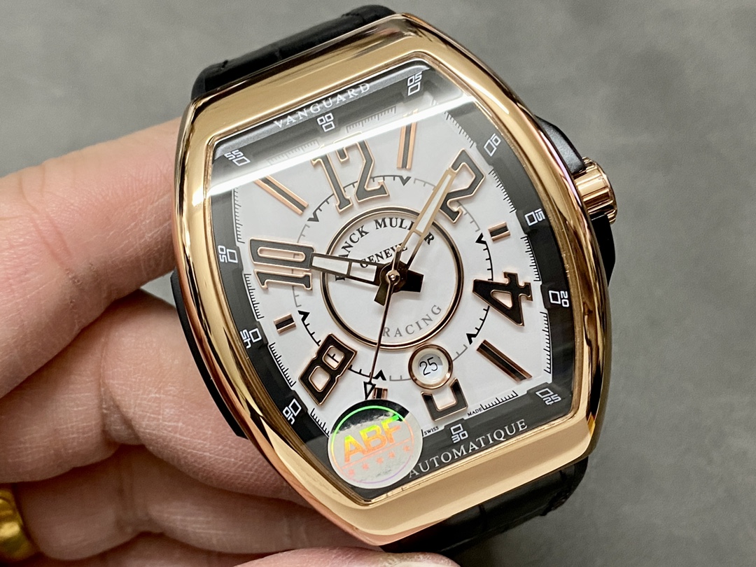 Franck Muller Vanguard Racing Automatic 45SCRCINGWHTGLD