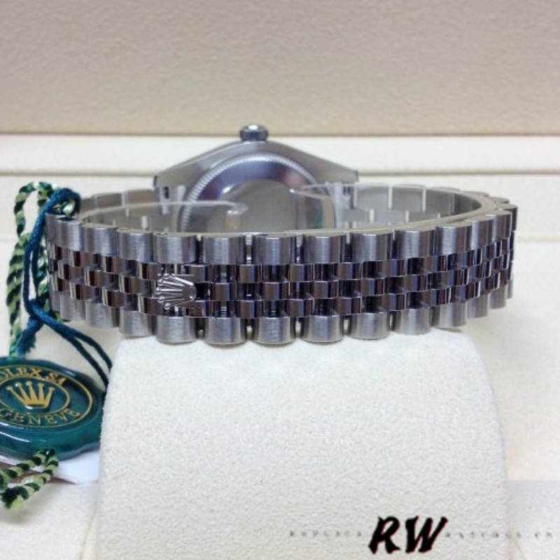 Rolex Datejust 178344 White Mother of Pearl Diamond Dial 31MM Lady Replica Watch