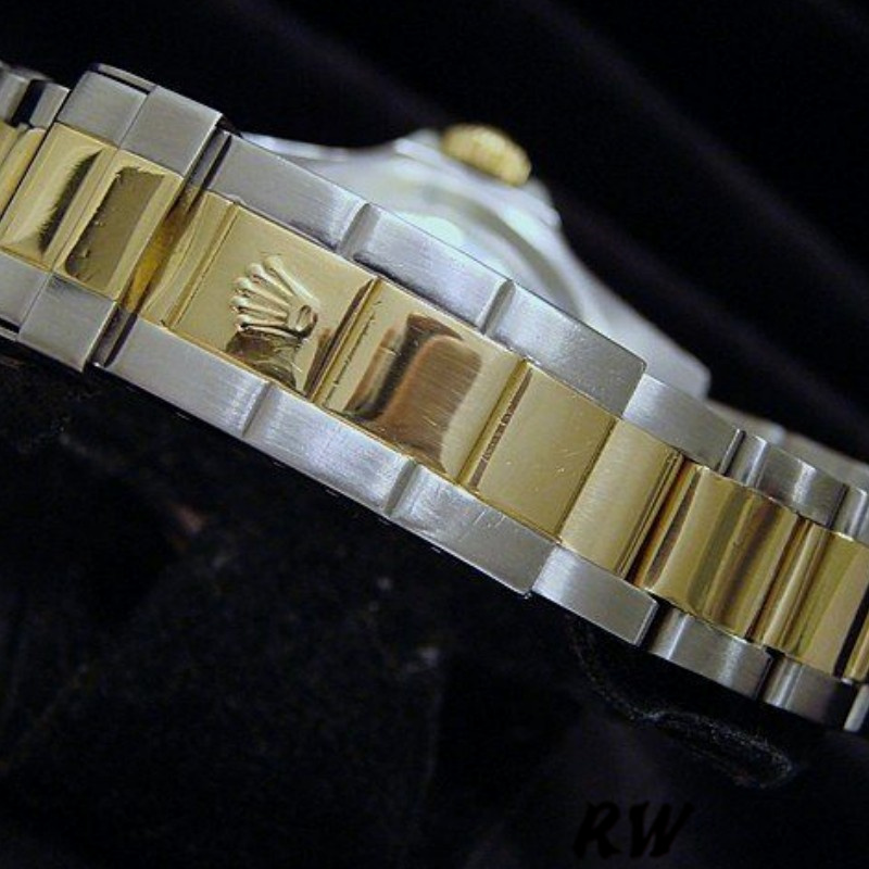 Rolex Submariner Date 16613LN Yellow Gold Stainless Steel Black Dial 40mm Mens Replica Watch