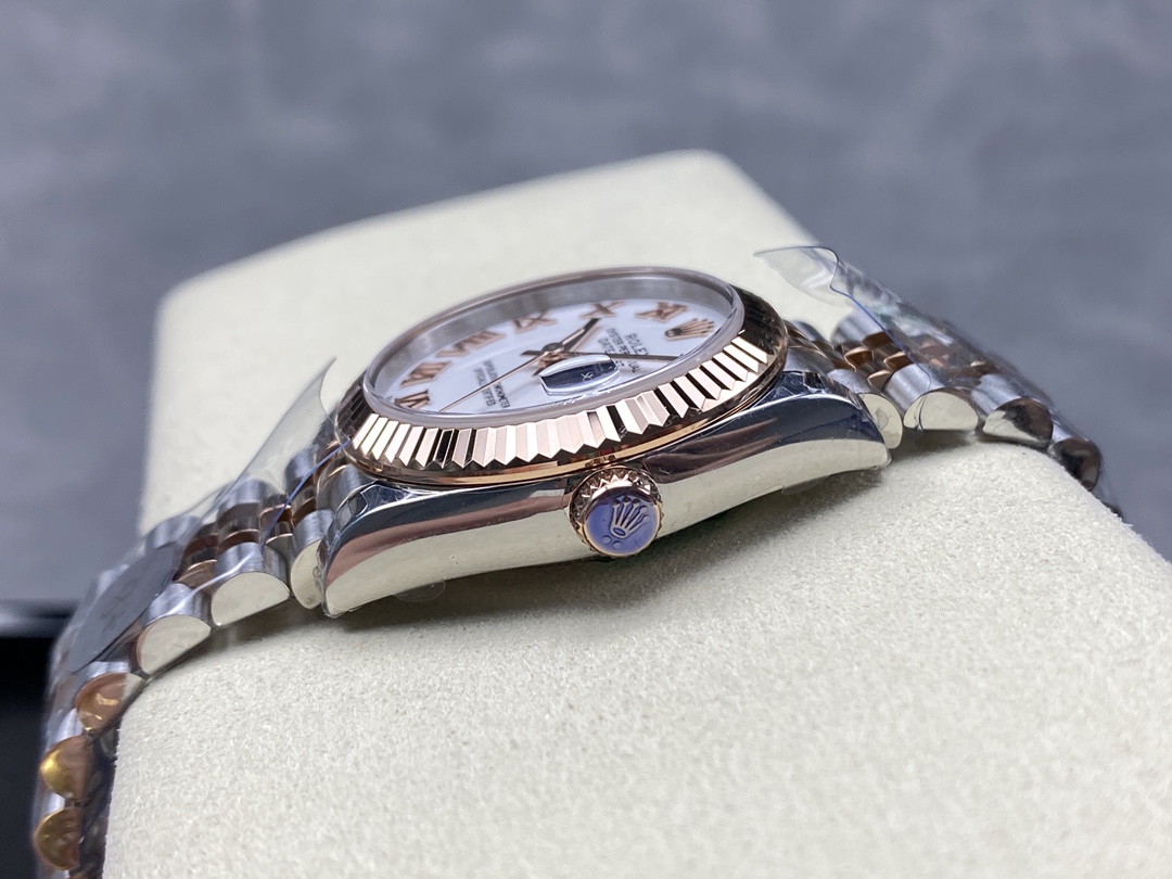 Rolex Datejust 31 White Roman Numeral Dial 278271 0002 Watch