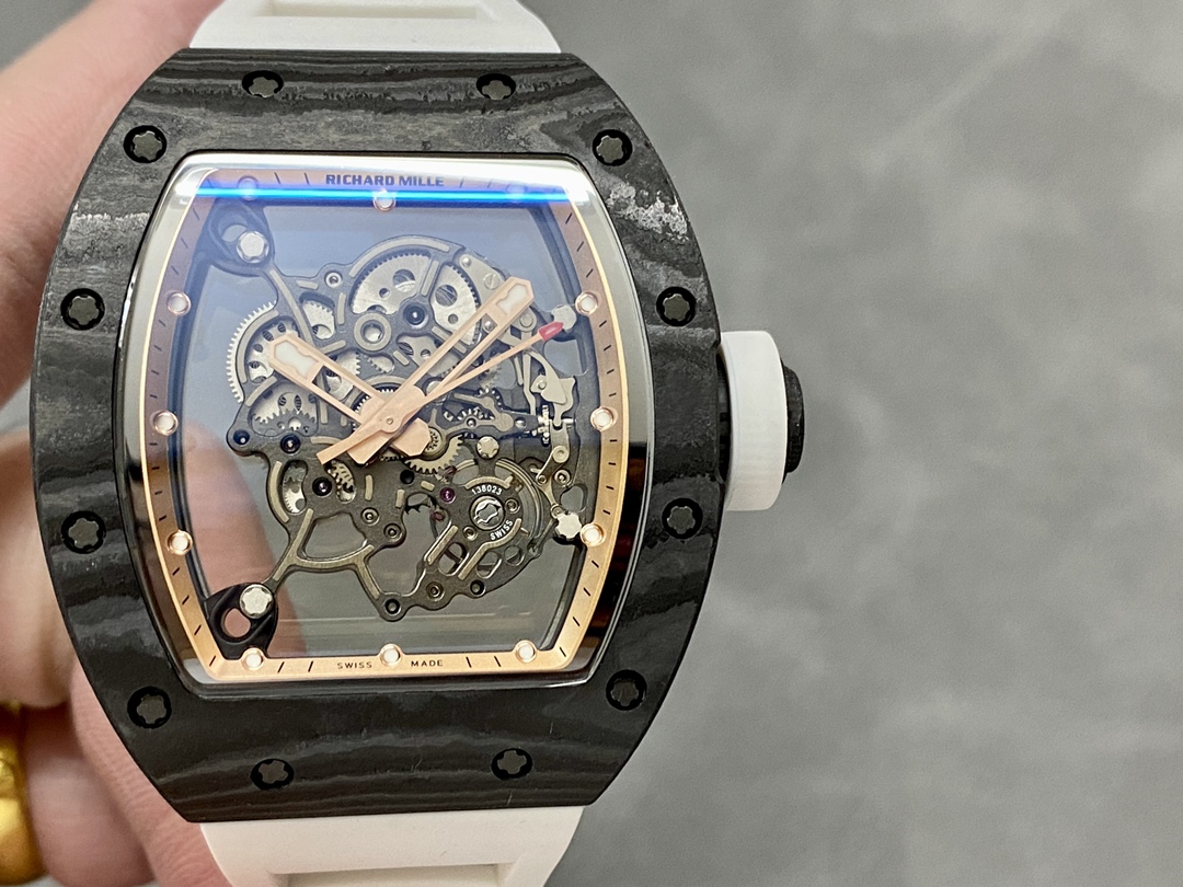 Richard Miller RM055 NTPT Carbon Fiber Black